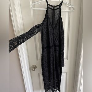 Express size 4 black cocktail dress